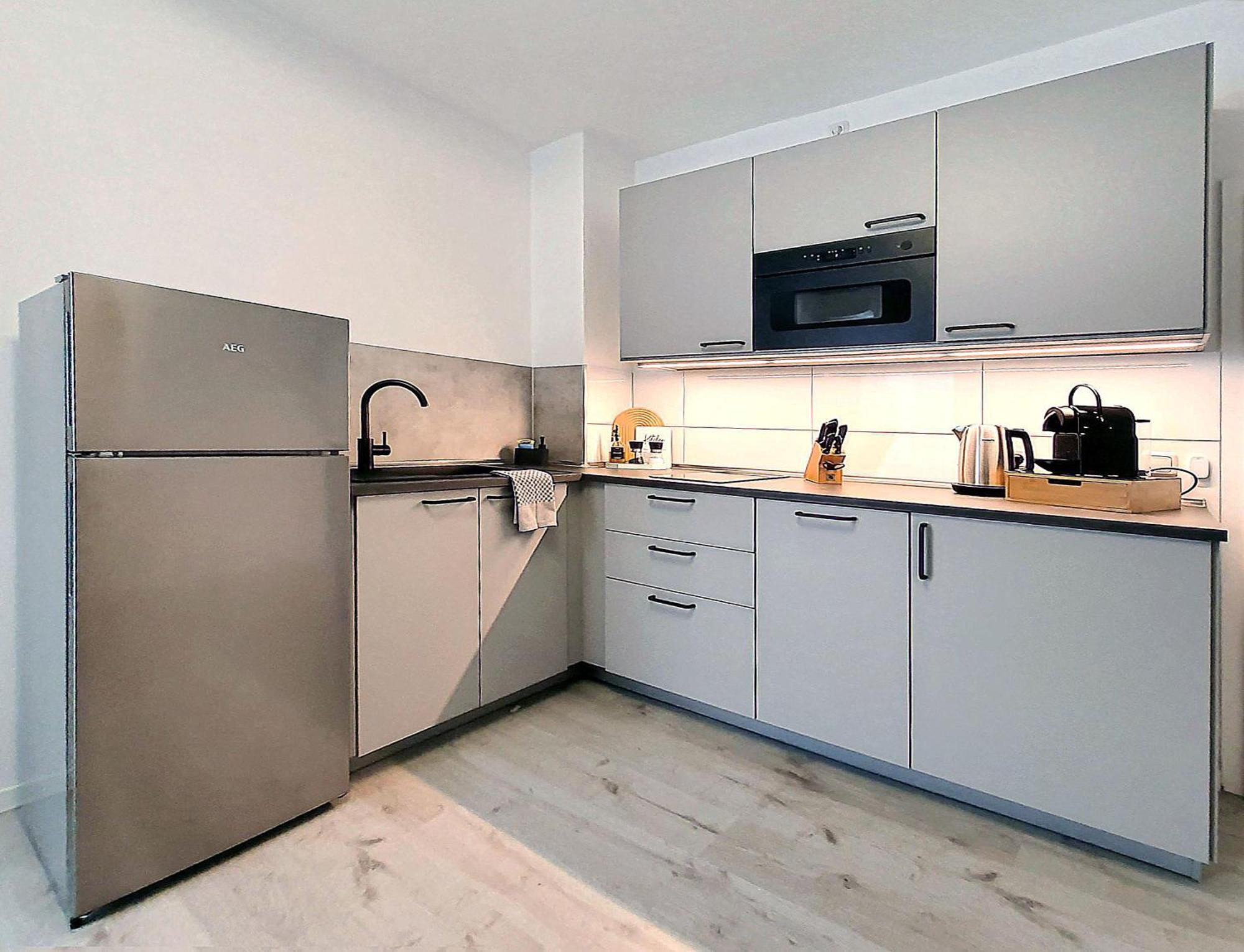 Livation - Apartments Hamm-Mitte - 2 Zi - Nespresso - Smarttv - Freewifi - Ausgestattete Kueche - 24H Check-In - Bis 4 Pers Pro Apartment ฮัมม์ ภายนอก รูปภาพ